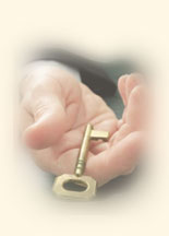 Key in hand
